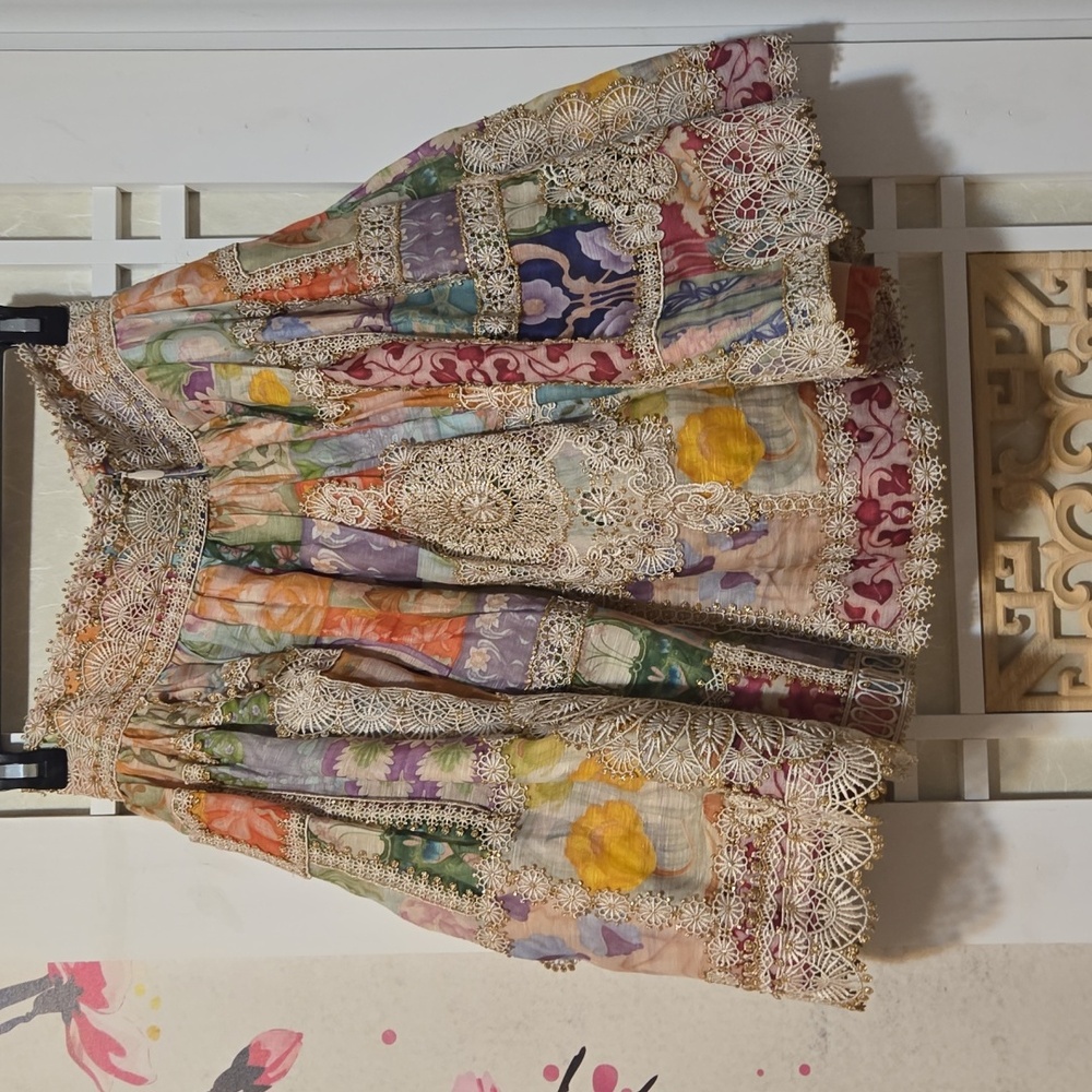 ZIMMERMANN Linen Silk Skirt - Picture 6 of 7